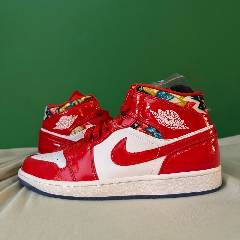 Jordan 1 mid Barcelona sweater size 11